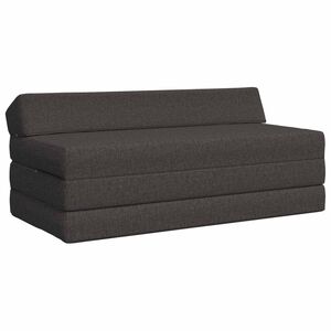 vidaXL Sof&aacute; Cama Plegable Gris oscuro 120 x 60 x 49 cm Tela