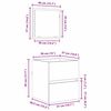vidaXL Mueble de Cuarto de Baño Madera envejecida 41 x 38,5 x 45 cm