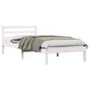 vidaXL Estructura de cama 225,5 x 95,5 x 69,5 cm Madera de Pino Macizo