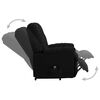 vidaXL Sill&oacute;n elevable tela negro