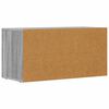 vidaXL Mueble de TV Gris Sonoma 80 x 35 x 40 cm Madera de ingenier&iacute;a
