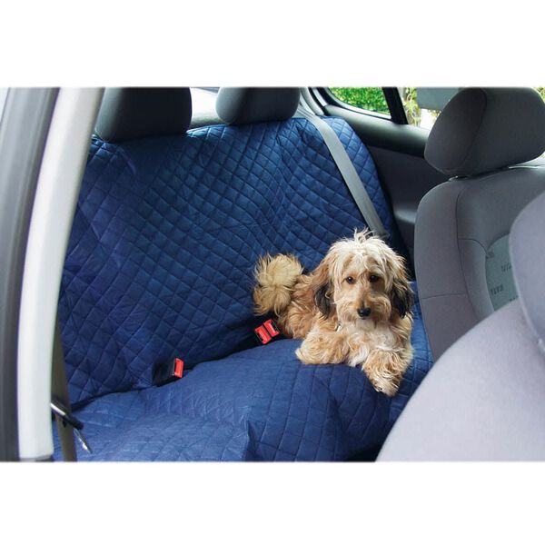 Beeztees Manta de coche para perros Deluxe 140x120 cm azul 705208