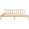 vidaXL Cama extralarga sin colch&oacute;n madera maciza de pino 180x220 cm