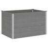 vidaXL Arriate de WPC gris 150x100x91 cm