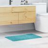 vidaXL Alfombrilla de ba&ntilde;o antideslizante Tuquesa 50 x 80 cm PP