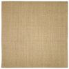 vidaXL Alfombra de sisal para rascador 100x100 cm