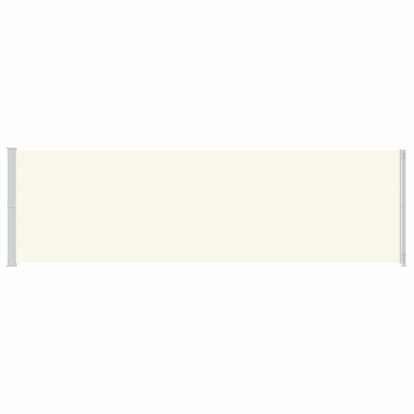 vidaXL Toldo lateral retr&aacute;ctil de jard&iacute;n crema 180x600 cm