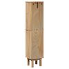 vidaXL Mueble de ba&ntilde;o OTTA madera maciza de pino 35x30x159 cm