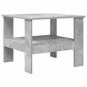 vidaXL Mesa de Caf&eacute; Gris Concreto 57 x 55 x 45 cm Madera de ingenier&iacute;a