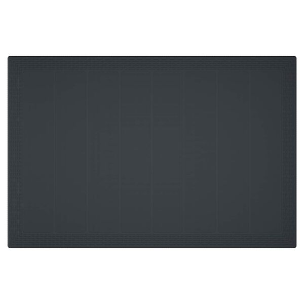 vidaXL Conjunto de Comedor de Jard&iacute;n 5 pcs Antracita Ratan Polt