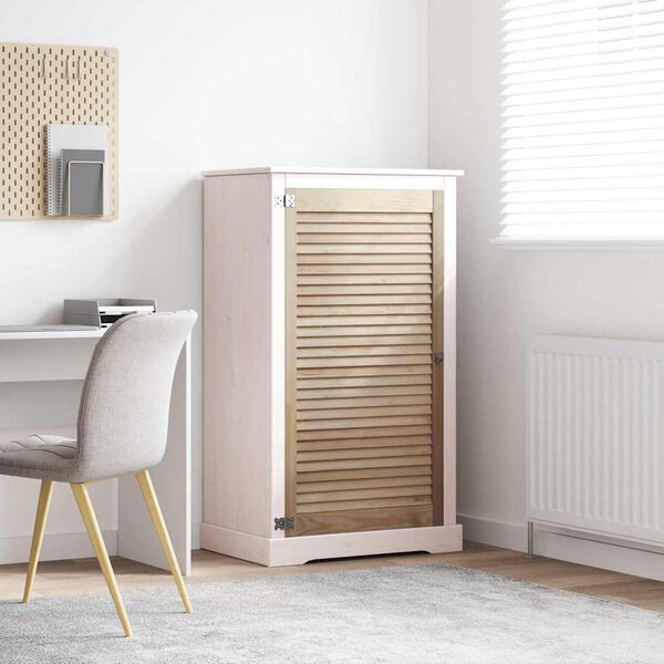 vidaXL Puerta de Armario con puerta Natural 110 x 2,1 x 59,5 cm