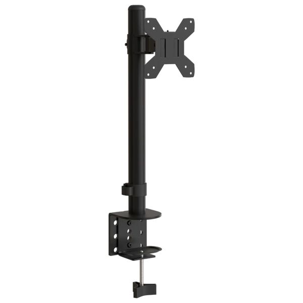 vidaXL Soporte para monitor acero negro VESA 75/100 mm