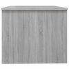 vidaXL Mesa de centro madera de ingeniería gris Sonoma 80x50x42,5 cm