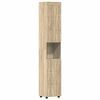 vidaXL Juego de Muebles de Ba&ntilde;o TULUM Roble Sonoma 37 x 31,5 x 203 cm