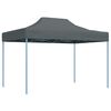 vidaXL Carpa plegable profesional acero gris antracita 3x4 m