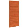 vidaXL Puerta Corrediza Marr&oacute;n Cera 100 x 2,5 x 208 cm