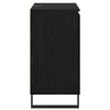 vidaXL Vitrina Roble Negro 60 x 35 x 70 cm Madera contrachapada