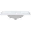vidaXL Lavabo de ba&ntilde;o rectangular cer&aacute;mica blanco 91,5x48x23 cm