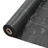 vidaXL Estera de control de malezas y ra&iacute;ces PP 1x50 m negro