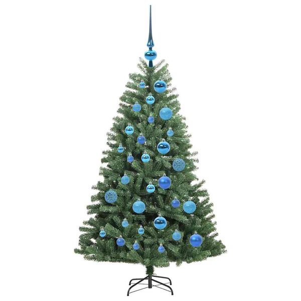 vidaXL &Aacute;rbol de Navidad artificial con ramas articuladas Verde 120 cm