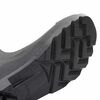 vidaXL Botas de agua negro n&uacute;mero 45 PVC