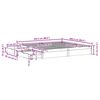 vidaXL Estructura de cama sin colch&oacute;n madera maciza de pino 200x200 cm