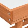 vidaXL Soporte para plantas de madera de abeto 76x37x89 cm
