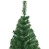 vidaXL &Aacute;rbol de Navidad artificial Verde 180 cm PVC y Acero y Pl&aacute;stico