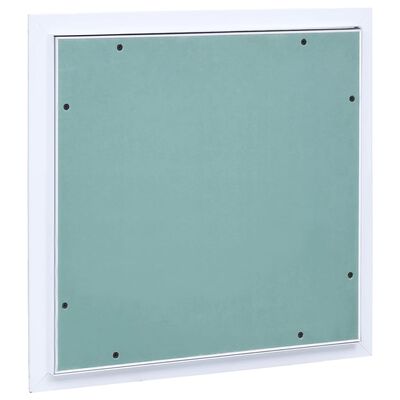 vidaXL Panel de acceso marco de aluminio y placa de yeso 300x300 mm