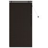 vidaXL Persiana veneciana Marr&oacute;n Oscuro 75 x 160 cm 35 mm