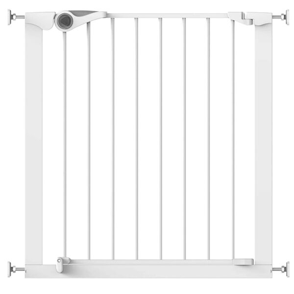 Noma Puerta de seguridad Easy Pressure Fit 75-82 cm metal blanca 93439
