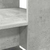 vidaXL Escritorio Gris Concreto 113 x 54 x 120 cm Madera de ingenier&iacute;a