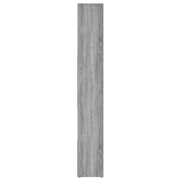 vidaXL Estanter&iacute;a de madera contrachapada gris Sonoma 67x24x161 cm