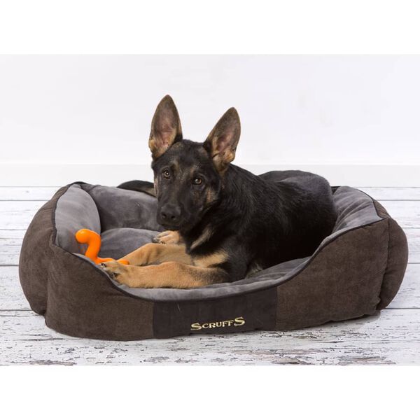Scruffs & Tramps Cama para mascotas Chester gris talla L 75x60 cm 1168