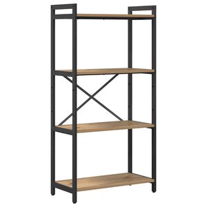 vidaXL Estante de libros 60 x 30 x 120 cm Madera de ingenier&iacute;a