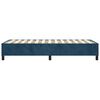 vidaXL Estructura de cama con somier terciopelo azul oscuro 80x200 cm