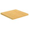 vidaXL Tablero de mesa de bamb&uacute; 60x60x2,5 cm