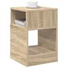 vidaXL Mesa Auxiliar 2 pcs Roble Sonoma 30,5 x 30 x 45 cm