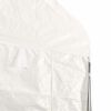 vidaXL Cenador con techo polietileno blanco 2,28x2,23x2,69 m
