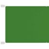 vidaXL Toldo vertical tela oxford verde claro 250x420 cm