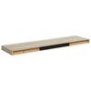 vidaXL Estantes flotantes de pared 4 uds MDF roble 90x23,5x3,8 cm