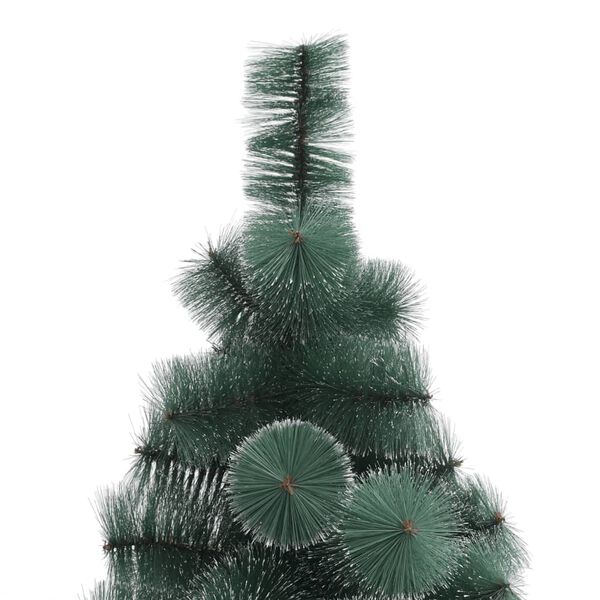 vidaXL &Aacute;rbol de Navidad artificial con soporte verde PET 240 cm