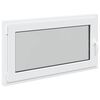 vidaXL Ventana de s&oacute;tano RISOR 110 x 60 cm PVC y vidrio Blanco