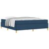 vidaXL Estructura de cama Azul 180 x 200 cm tela