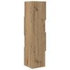 vidaXL Armario de esquina 25,5x25x102cm Madera contrachapada