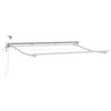 vidaXL Toldo Retr&aacute;ctil El&eacute;ctrico Marr&oacute;n 3 x 2,5 m