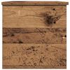 vidaXL Caja de Almacenamiento Madera envejecida 102 x 35 x 35 cm