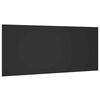 vidaXL Cabecero de cama madera contrachapada negro 200x1,5x80 cm
