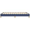 vidaXL Estructura de cama con somier tela azul 140x190 cm