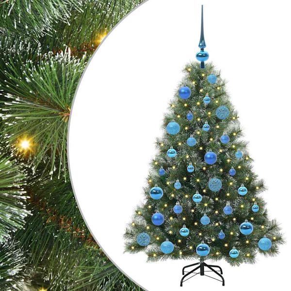 vidaXL &Aacute;rbol de Navidad artificial con 150 LED Verde 120 cm PE y PVC